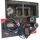 Фара LED прожектор. 52W = 26W x 2. Далекий - білий. Близький - жовтий. Комплект 2 шт. + кріплення, фото 3