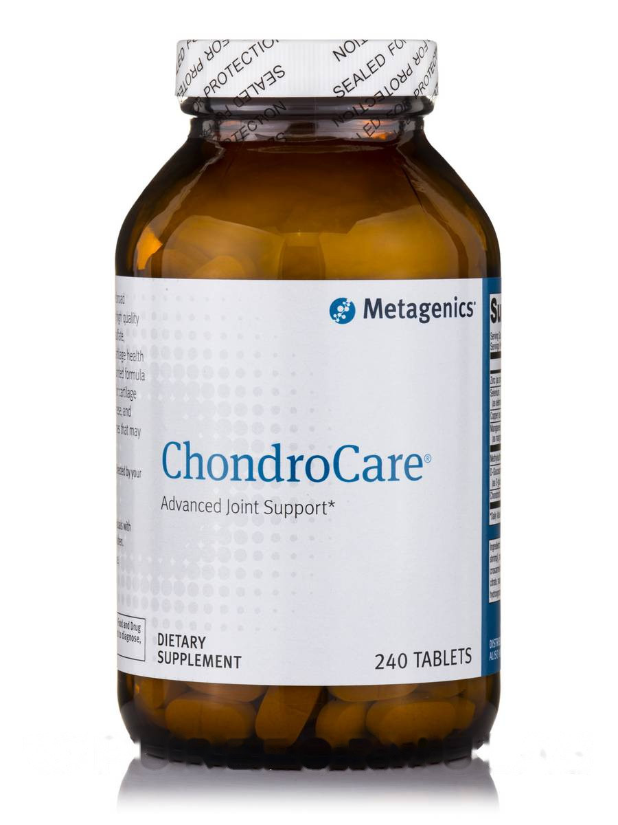 Кондроочистка, ChondroCare, Metagenics, 240 Taблеток BX248, фото 1