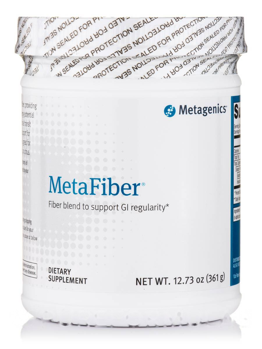 Порошок метаволокно, MetaFiber Powder, 12.73 унції (361 грам), Metagenics, BX285, фото 1