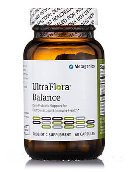 Ультрафлора Басланс, UltraFlora Balance, Metagenics, 60 капсул BX327