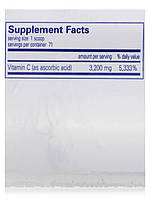 Порошок аскорбінової кислоти, Ascorbic Acid Powder, Pure Encapsulations, 227 грамів BX003, фото 5