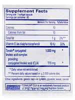 CLA (кон'югована лінолева кислота) 1000 мг, CLA (Conjugated Linolic Acid), Pure Encapsulations, 60 BX009, фото 5