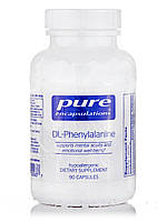 DL-фенілаланін, DL-Phenylalanine, Pure Encapsulations, 90 капсул BX027, фото 5