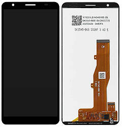 Дисплей для ZTE Blade A3 2020 / L8 2020, модуль (екран і сенсор), чорний, оригінал