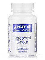 Сиабуст 6-часовой, Cereboost 6-hour, Pure Encapsulations, 60 Капсуль