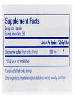 Глюкозамінсульфат 1000 мг, Glucosamine Sulfate, Pure Encapsulations, 360 капсул BX742, фото 5