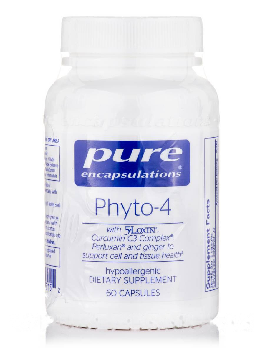 Фіто-4, Phyto-4, Pure Encapsulations, 60 капсул BX753