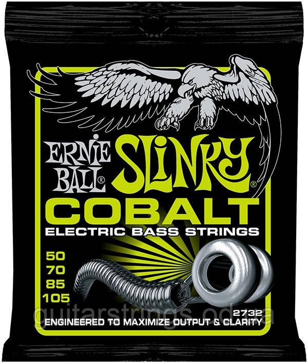 Струни Ernie Ball 2732 Cobalt Slinky Bass 50-105