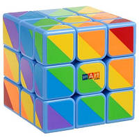 Радужный кубик рубика голубой Smart Cube Rainbow blue