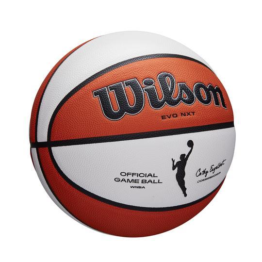 Мяч баскетбольный Wilson Evo NXT WNBA Official Game Ball размер 6 композитная кожа (WTB5000XB06) - фото 2 - id-p1451631759