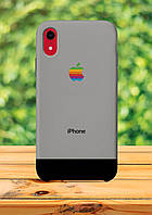 Чехол для apple iphone XR Iphone серый чехол с принтом