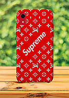 Чехол для apple iphone XR В стиле Supreme Louis Vuitton чехол с принтом