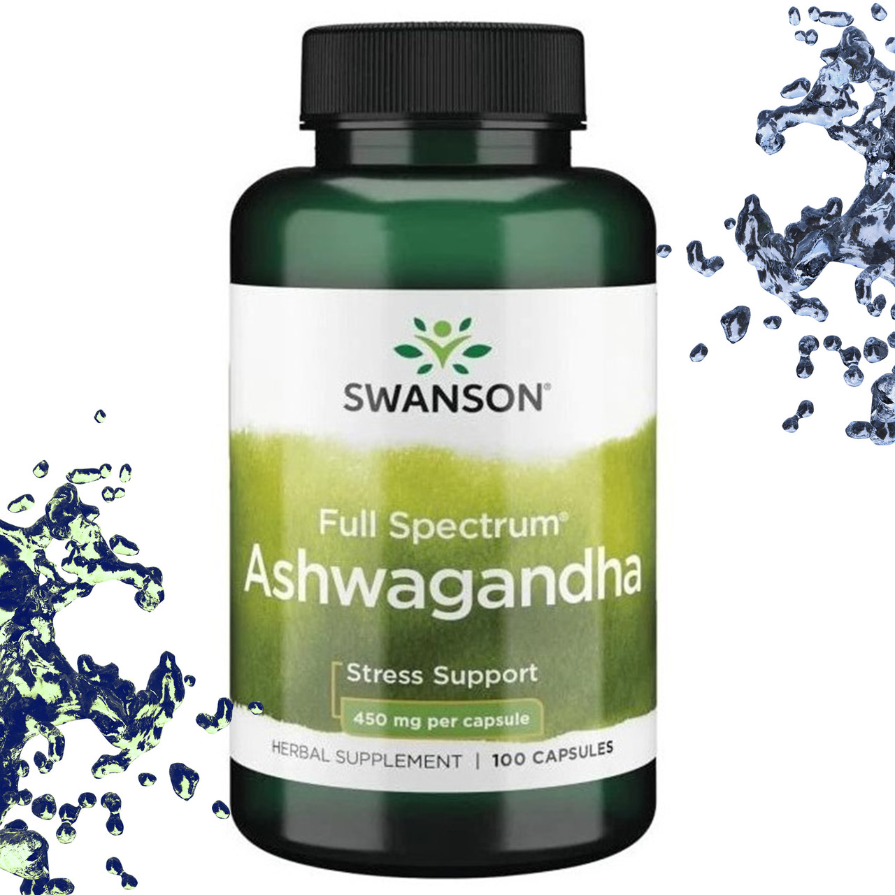 Ашваганда Swanson Ashwagandha 450 мг 100 капсул, фото 1