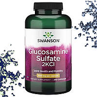 Хондропротектор Swanson Glucosamine Sulfate 2KCI 500 мг 250 капсул