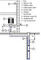 Схема підключення електронасоса «ВОДОЛІЙ» до БАНУ (побутової автоматичної установки напірної)