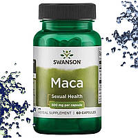 Мака  Swanson Maca 500 мг 60 капсул
