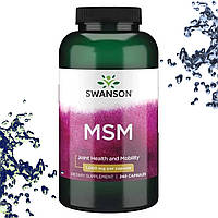 Сера Swanson MSM 1000 мг 240 капсул