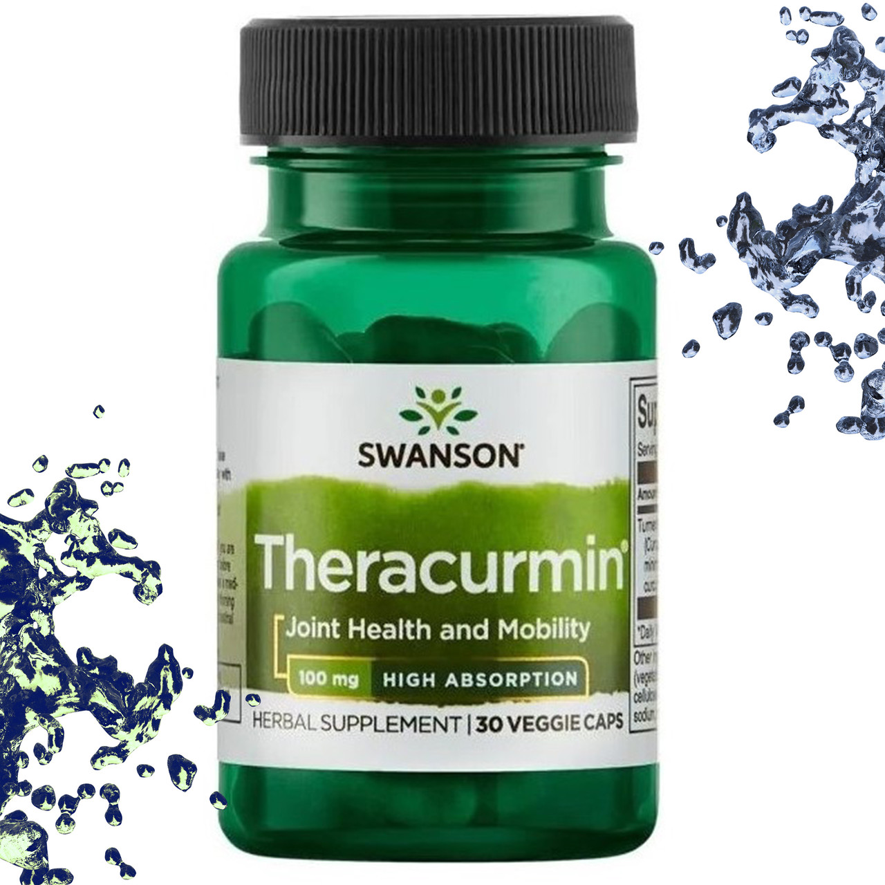 Теракурмін Swanson Theracurmin 100 мг 30 капсул
