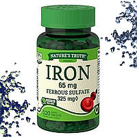 Залізо Nature's Truth Iron 65 мг 120 вегетаріанських таблеток
