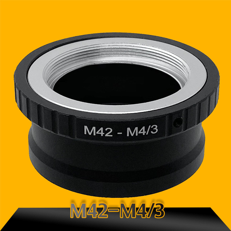 Адаптер M42 - Micro 4/3 (M4/3, Micro Four Thirds) перехідник для об'єктива Panasonic Xiaomi Blackmagic