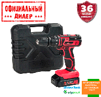 Дрель-шуруповерт аккумуляторная Vitals AU 18/2KP QC (18 В, 2 А/ч, двухскоростной)