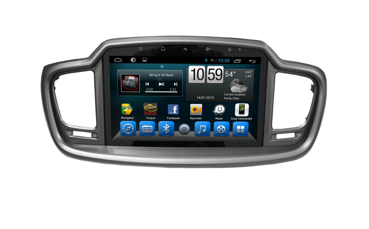 Автомагнітола KIA Sorento 2015. Kaier KR-1082 Android, без DVD. 4-ядерний процесор