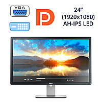 Монитор Dell P2414H / 24" (1920x1080) AH-IPS WLED / VGA, DVI, DP, USB