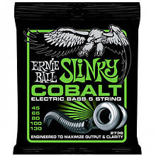 Струны Ernie Ball 2736 Cobalt Slinky Bass 5-String 45-130