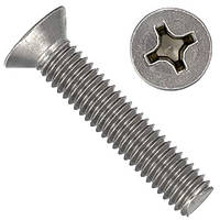 Гвинт з Потайною Головкою М8 х 35 мм PH Нержавіюча Сталь А2 Набір 30 шт DIN 965