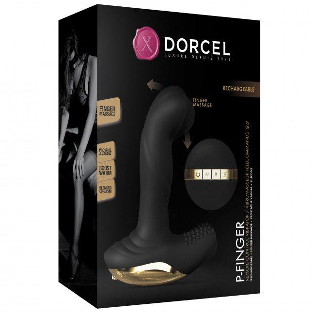 Dorcel P-Finger масажер простати з обертанням та підігрівом, фото 1