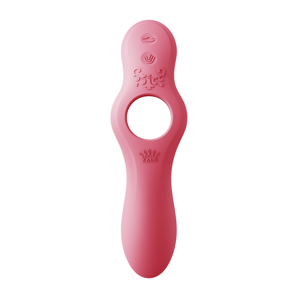 Вібратор Zalo Jessica з керуванням через смартфон Pink