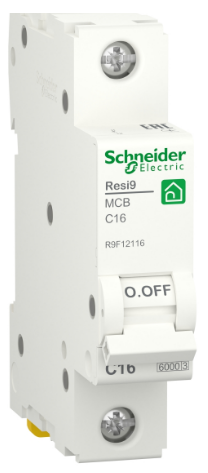 Автоматичний вимикач R9F12116 1P 16A C Resi9 Schneider Electric