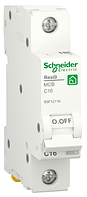 Автоматичний вимикач R9F12116 1P 16A C Resi9 Schneider Electric