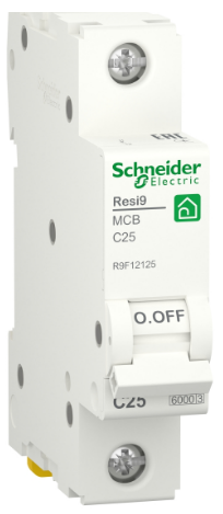 Автоматичний вимикач R9F12125 1P 25A C Resi9 Schneider Electric