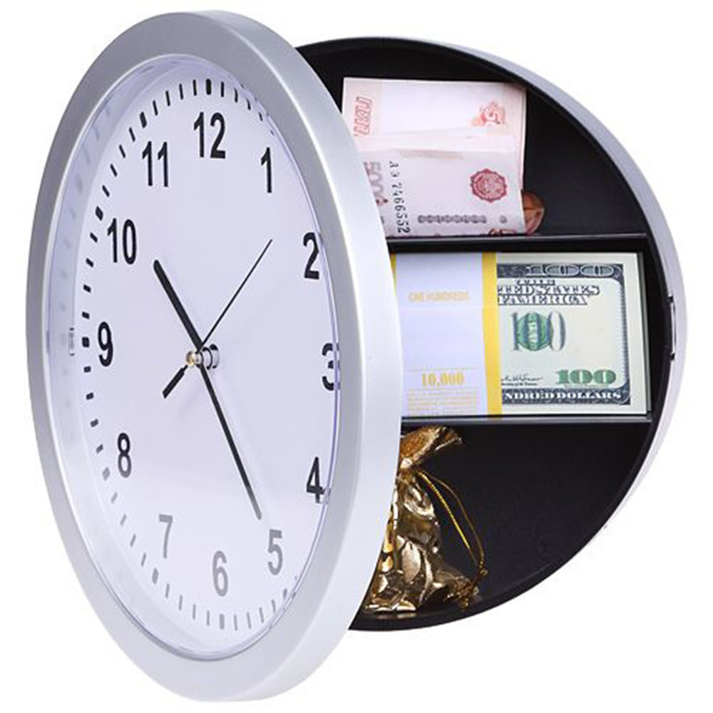 Настінний годинник сейф SAFE CLOCK