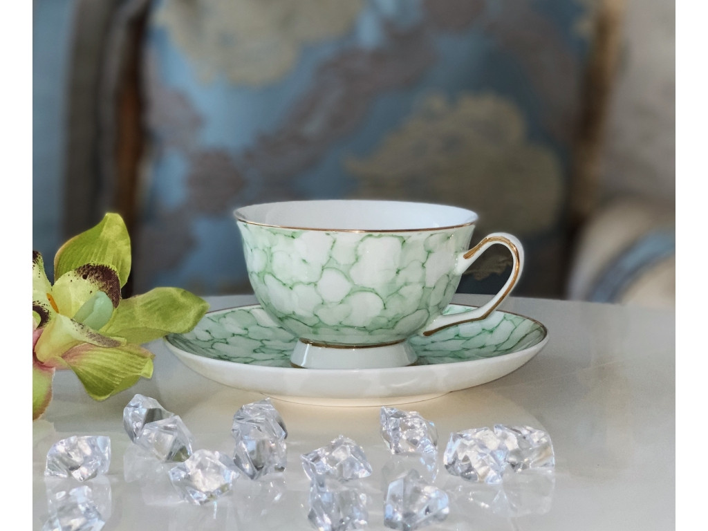 Чашка з блюдцем 06003-8