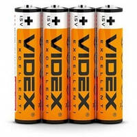 Батарейка Videx R03 60шт/уп.
