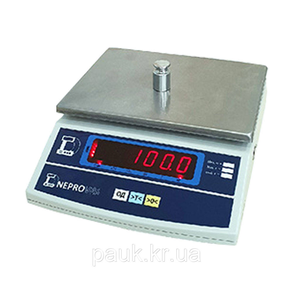Электронные весы фасовочные 6кг ВТД-Т3Е с защитным чехлом (ТЗ), порционные весы, весы на кухню, весы в чехле - фото 1 - id-p1436797113