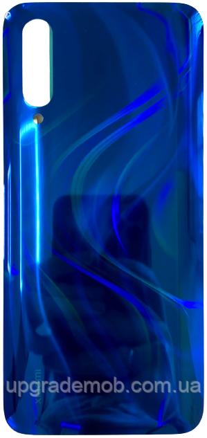 Задняя крышка Xiaomi Mi 9 Lite/Mi CC9 синяя Aurora Blue оригинал - фото 1 - id-p1451584851