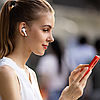 Безпровідні навушники з мікрофоном bluetooth навушники в кейсі BASEUS Bluetooth Encok W3 Білий, фото 9