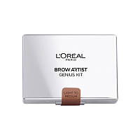 Тени 2-цветные для бровей L`Oreal Brow Artist Genius Kit №01 Light to Medium