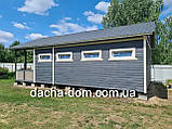 Каркасний будинок для дачі 6*10,5 м, фото 5