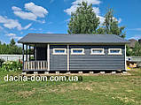 Каркасний будинок для дачі 6*10,5 м, фото 4