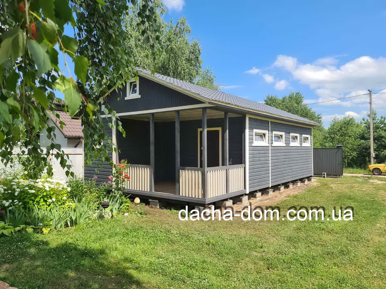 Каркасний будинок для дачі 6*10,5 м, фото 1