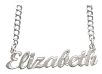 Серебряное именное колье Элизабет Elizabeth DARIY 915-000