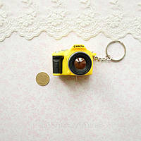 Фотоапарат мініатюрний 4*5*3 см Жовтий