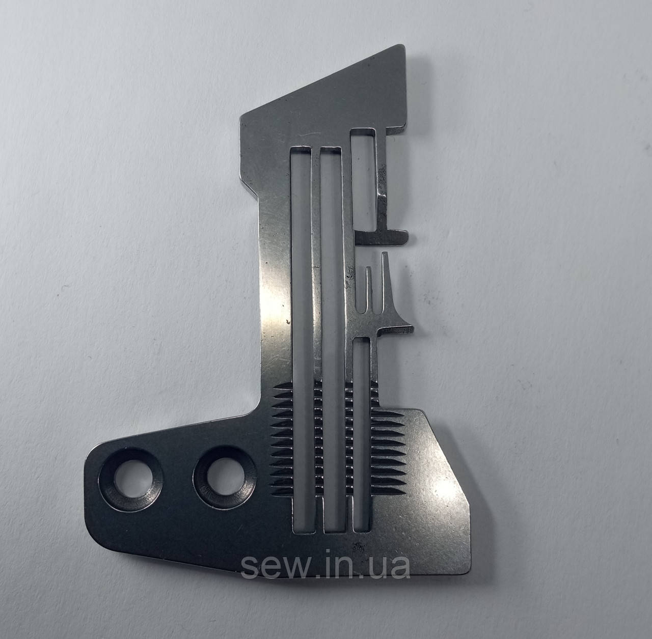 Голильна пластина E809 з вузьким мисиком на промисловий оверлок, фото 1