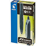 Ручка кулькова Pilot Rexgrip чорна 0.7 мм (BPRG-10R-F-B), фото 2