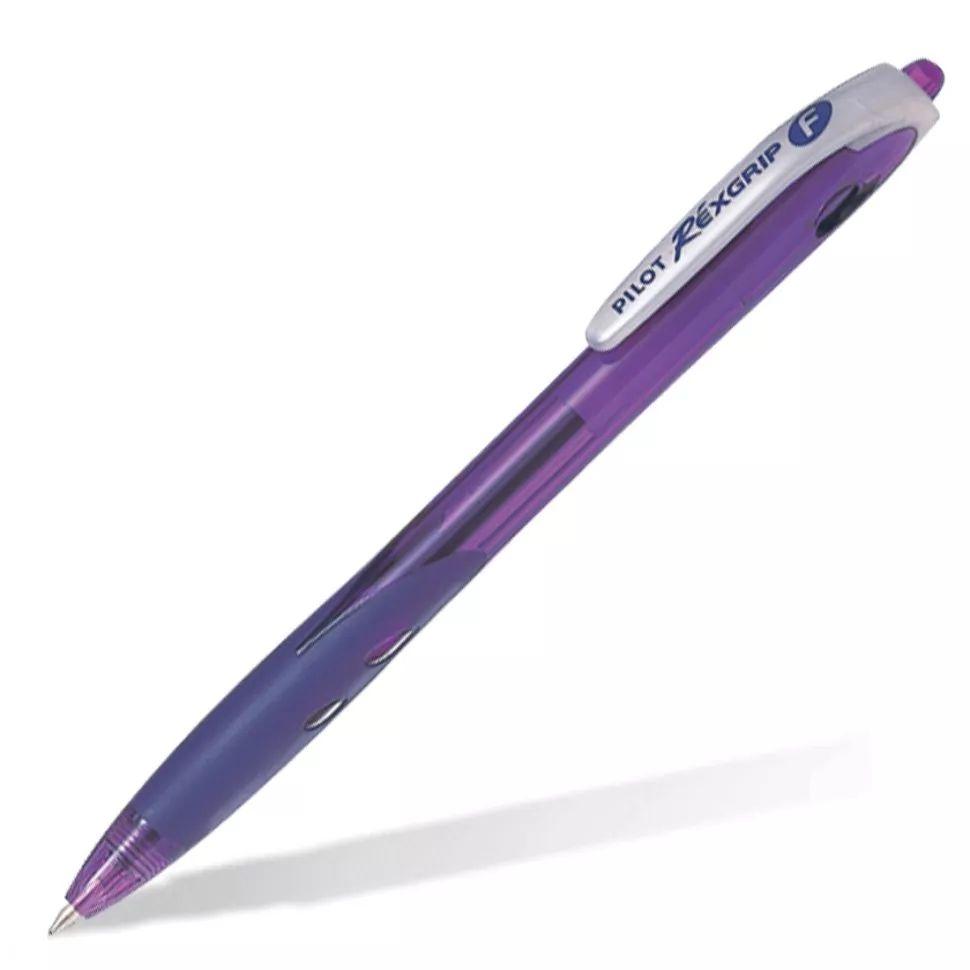 Ручка кулькова Pilot Rexgrip фіолетовий 0.7 мм (BPRG-10R-F-V)