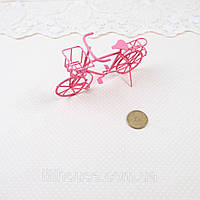 Мініатюрний міні велосипед 8*5.5*3 см Рожевий
